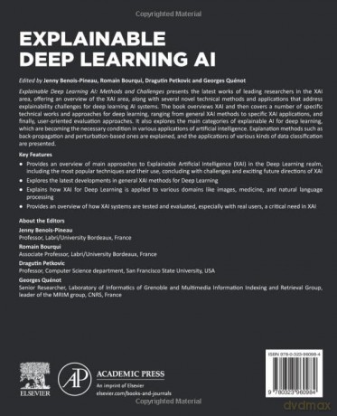 Explainable Deep Learning Ai - Jenny Benois-Pineau [KSIĄŻKA]