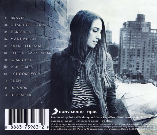 Sara Bareilles: The Blessed Unrest [CD]