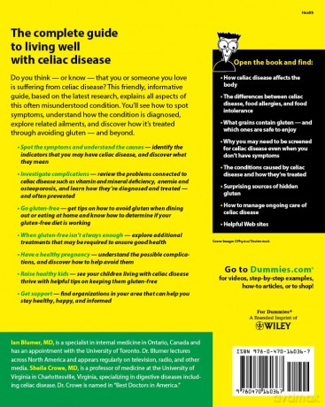 Celiac Disease For Dummies - Ian Blumer [KSIĄŻKA]