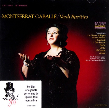 Montserrat Caballe: Verdi Rarities [CD]