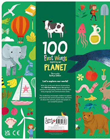 100 First Words Exploring Our Planet - Kathryn Selbert [KSIĄŻKA]