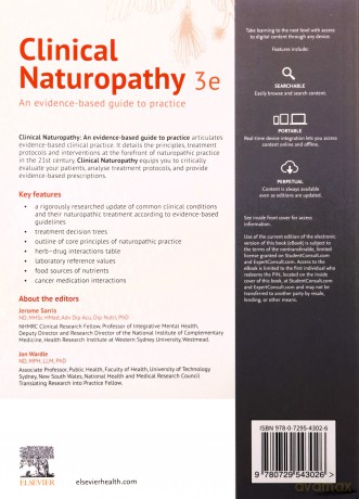 Clinical Naturopathy - Jerome Sarris [KSIĄŻKA]