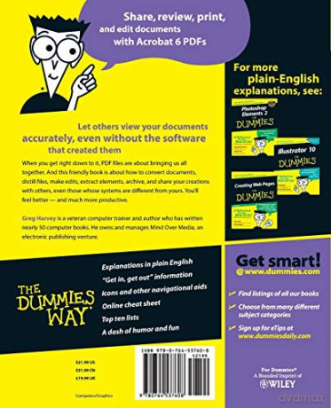 Adobe Acrobat 6 Pdf For Dummies - Harvey [KSIĄŻKA]