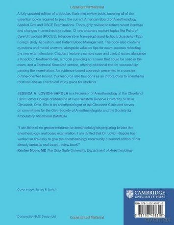Anesthesia Oral Board Review - Edited By Jessica A. [KSIĄŻKA]