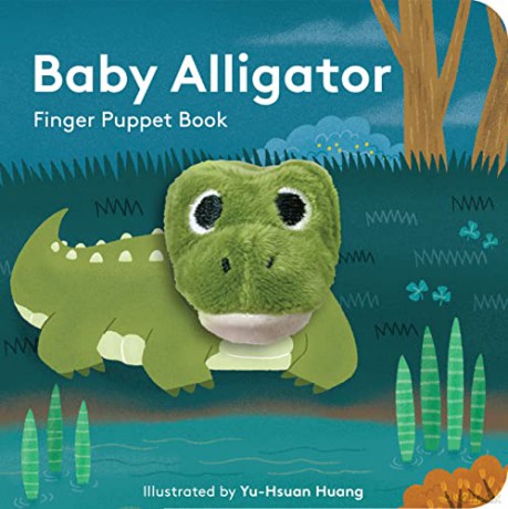 Baby Alligator Finger Puppet Book - Yu-Hsuan Huang [KSIĄŻKA]