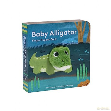 Baby Alligator Finger Puppet Book - Yu-Hsuan Huang [KSIĄŻKA]
