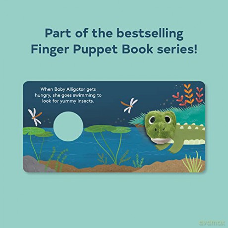 Baby Alligator Finger Puppet Book - Yu-Hsuan Huang [KSIĄŻKA]