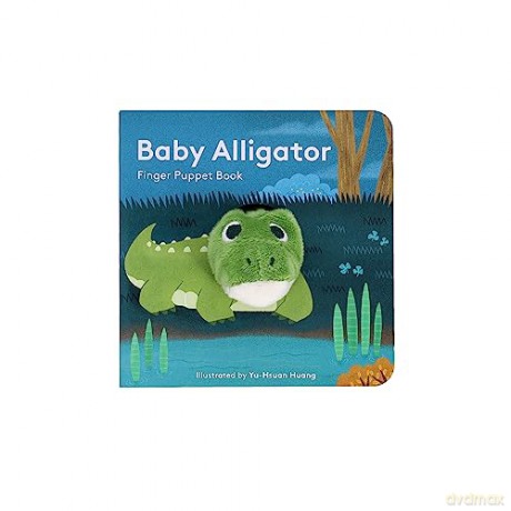 Baby Alligator Finger Puppet Book - Yu-Hsuan Huang [KSIĄŻKA]