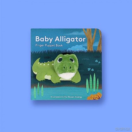 Baby Alligator Finger Puppet Book - Yu-Hsuan Huang [KSIĄŻKA]