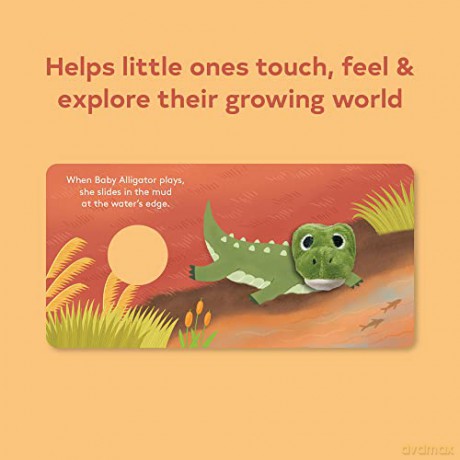 Baby Alligator Finger Puppet Book - Yu-Hsuan Huang [KSIĄŻKA]