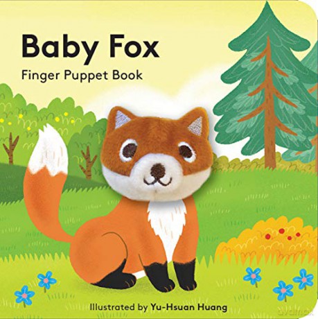 Baby Fox Finger Puppet Book - Chronicle Books [KSIĄŻKA]