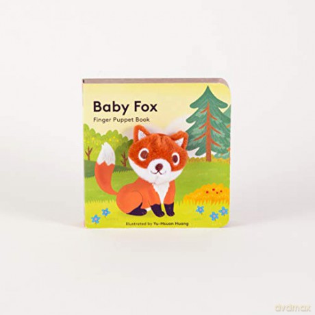 Baby Fox Finger Puppet Book - Chronicle Books [KSIĄŻKA]