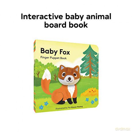 Baby Fox Finger Puppet Book - Chronicle Books [KSIĄŻKA]