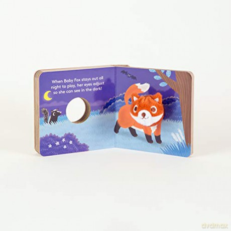Baby Fox Finger Puppet Book - Chronicle Books [KSIĄŻKA]