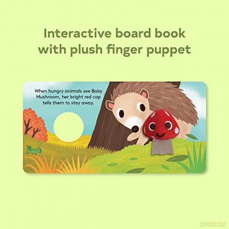 Baby Mushroom Finger Puppet Book - Yu-Hsuan Huang [KSIĄŻKA]