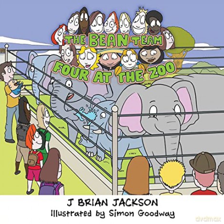 Bean Team Four At The Zoo - J Brian Jackson [KSIĄŻKA]