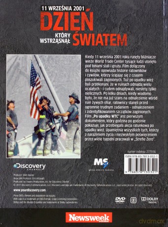 11 września 2001. Dzień który wstrząsnął światem (booklet) [DVD]
