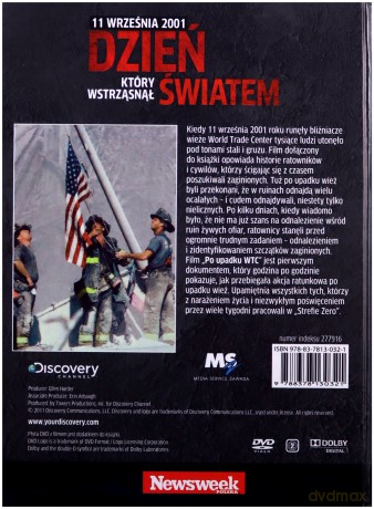 11 września 2001. Dzień który wstrząsnął światem (booklet) [DVD]