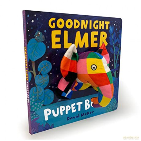 Goodnight Elmer Puppet Book - David Mckee [KSIĄŻKA]
