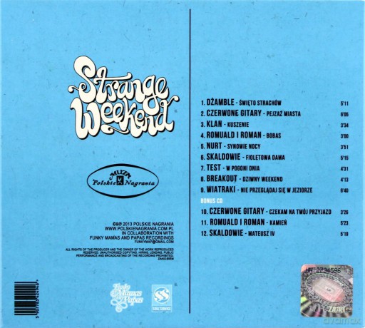 Strange Weekend (digipack) [CD]