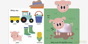 Baby Touch Farm Animals - Ladybird [KSIĄŻKA]