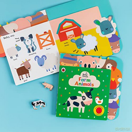 Baby Touch Farm Animals - Ladybird [KSIĄŻKA]
