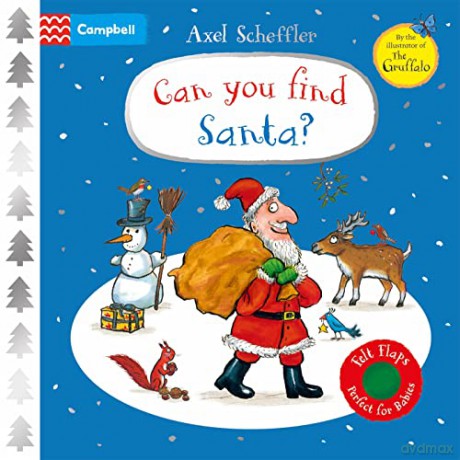 Can You Find Santa - Campbell Books [KSIĄŻKA]