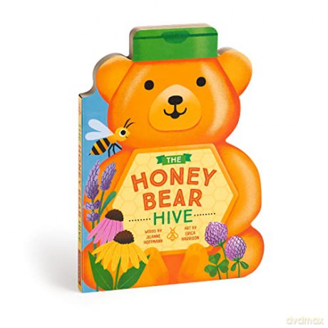 Honey Bear Hive Shaped Board Book - Jilanne Hoffmann [KSIĄŻKA]