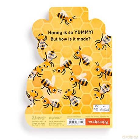 Honey Bear Hive Shaped Board Book - Jilanne Hoffmann [KSIĄŻKA]