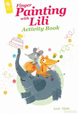 Finger Painting With Lili Activity Book - Lucie Albon [KSIĄŻKA]