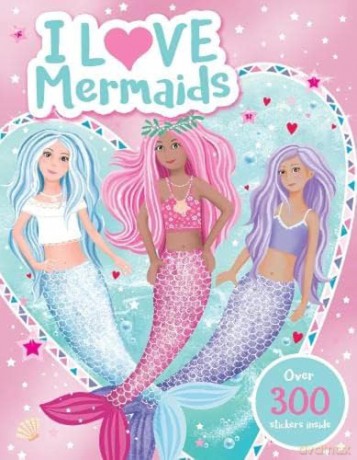 I Love Mermaids Activity Book [KSIĄŻKA]