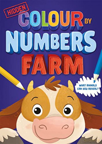 Hidden Colour By Numbers Farm [KSIĄŻKA]