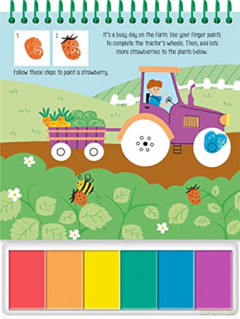 Finger Painting Farm [KSIĄŻKA]