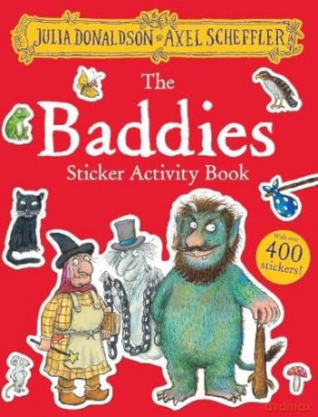 Baddies Sticker Activity Book - Julia Donaldson [KSIĄŻKA]