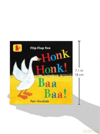 Honk Honk Baa Baa - Petr Horacek [KSIĄŻKA]