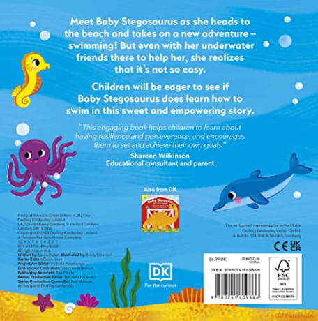 Baby Dinosaur Under The Sea - Dk [KSIĄŻKA]