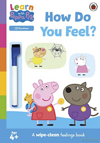 How Do You Feel Wipe Clean Activity Book - Peppa Pig [KSIĄŻKA]