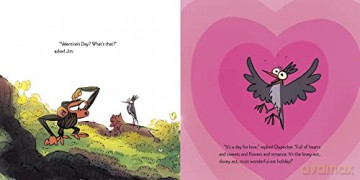 Grumpy Monkey Valentine Grossout - Suzanne Lang [KSIĄŻKA]