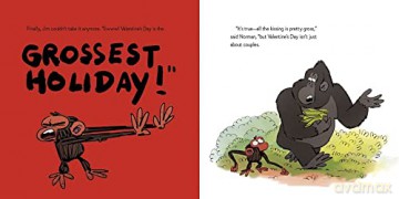 Grumpy Monkey Valentine Grossout - Suzanne Lang [KSIĄŻKA]