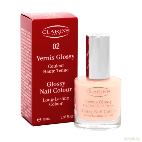 Clarins Glossy Nail Color 02 Soft Pink 10ml (Lakier do paznokci) [KOSMETYKI]