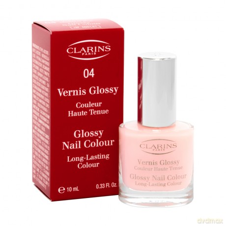 Clarins Glossy Nail Color 04 Shimmer Pink 10ml (Lakier do paznokci) [KOSMETYKI]