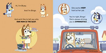 Bluey My Mum Is The Best - Bluey [KSIĄŻKA]