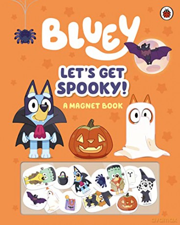 Bluey Lets Get Spooky A Magnet Book [KSIĄŻKA]