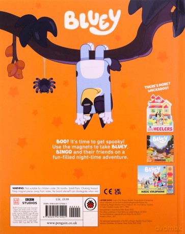 Bluey Lets Get Spooky A Magnet Book [KSIĄŻKA]