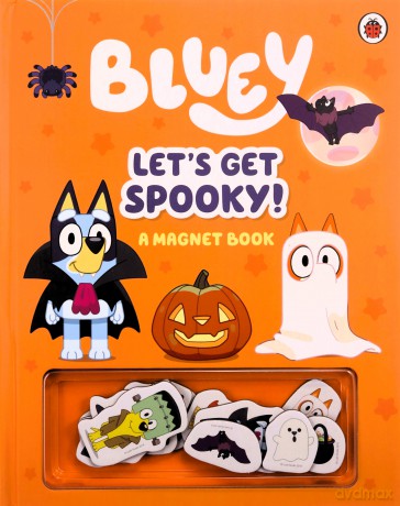 Bluey Lets Get Spooky A Magnet Book [KSIĄŻKA]