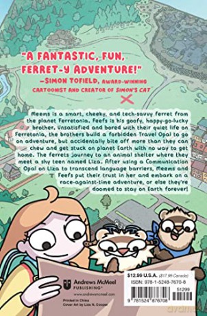 Ferrets From Planet Ferretonia 1 - Liza N Cooper [KSIĄŻKA]