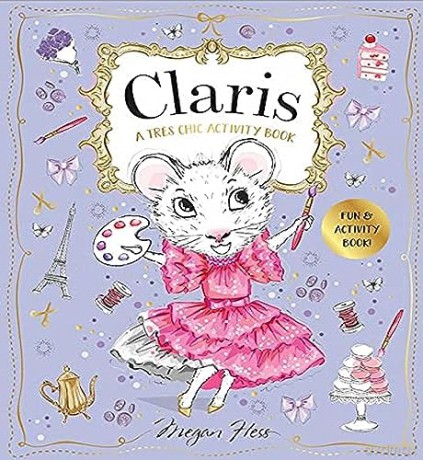 Claris A Tres Chic Activity Book - Hess Megan [KSIĄŻKA]