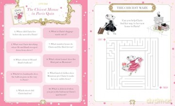 Claris A Tres Chic Activity Book - Hess Megan [KSIĄŻKA]