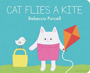 Cat Flies A Kite - Rebecca Purcell [KSIĄŻKA]