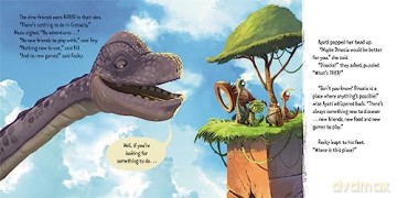 Gigantosaurus Finding Dinosia - Cyber Group Studios [KSIĄŻKA]